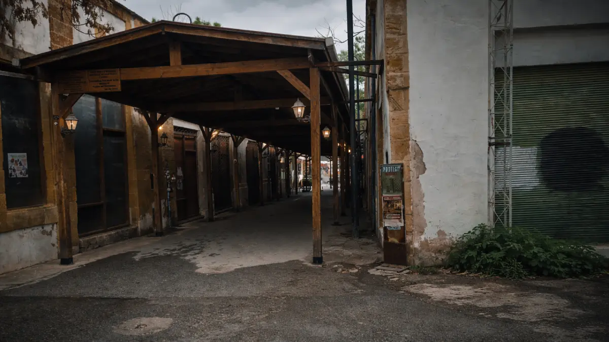 Przejście graniczne na ulicy Ledra w Nikozji – punkt kontrolny między Cyprem a Cyprem Północnym