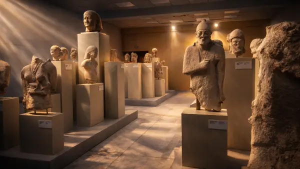 Muzeum Archeologiczne w Larnace – rzymskie sarkofagi i ceramika z regionu Kition